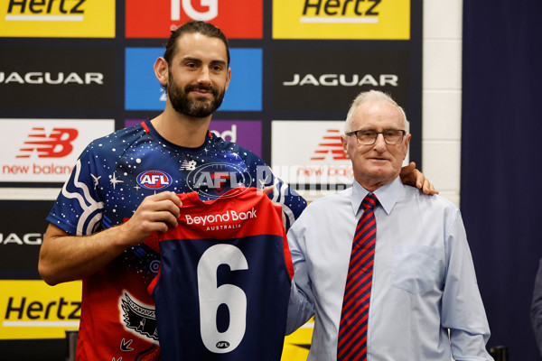 AFL 2023 ROUND 01 - MELBOURNE V WESTERN BULLDOGS - A-15782553