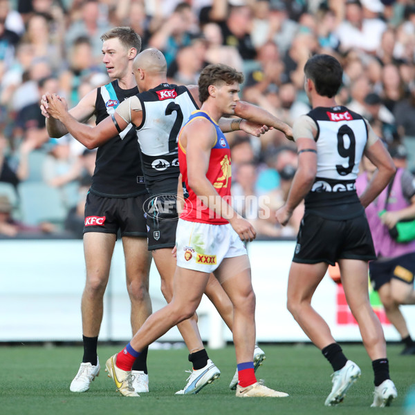 AFL 2023 ROUND 01 - PORT ADELAIDE V BRISBANE - A-15789399
