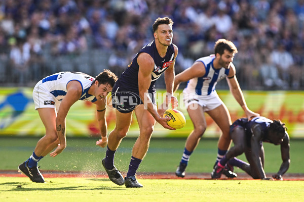 AFL 2023 ROUND 02 - FREMANTLE V NORTH MELBOURNE - A-16004535
