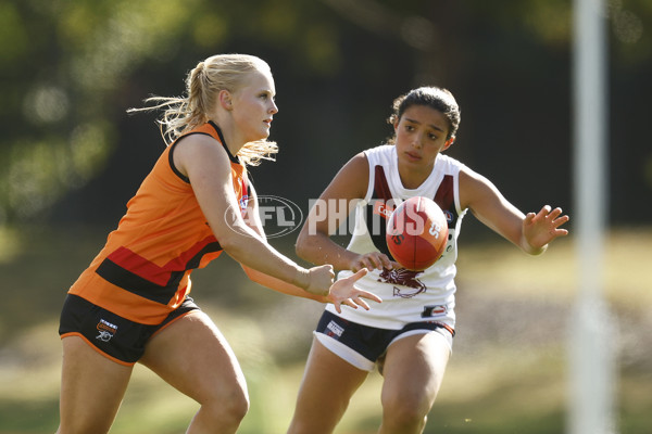 Coates Talent League Girls 2023 - Calder Cannons v Sandringham - A-16609353