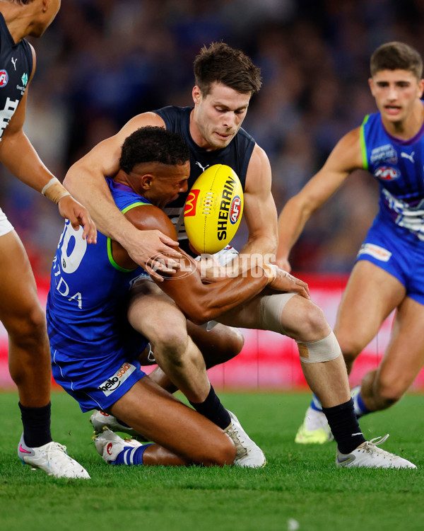 AFL 2023 Round 04 - North Melbourne v Carlton - A-17151090