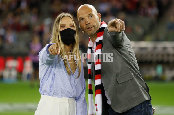 AFL 2021 Round 02 - St Kilda v Melbourne - 822952