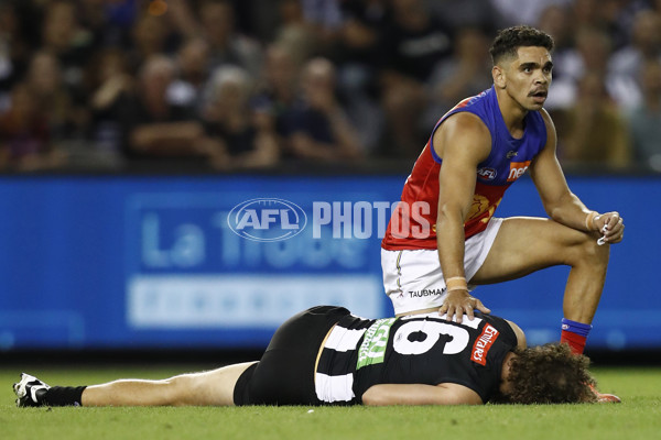 AFL 2021 Round 03 - Collingwood v Brisbane - 825155