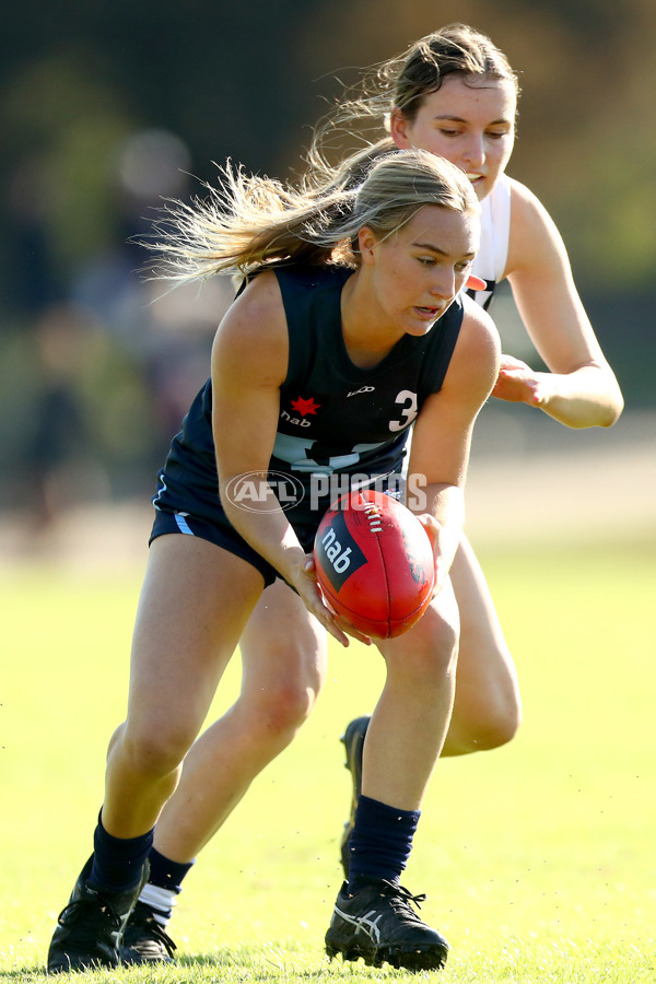 AFLW 2021 U17 Challenge - Vic Country v Vic Metro - 825806