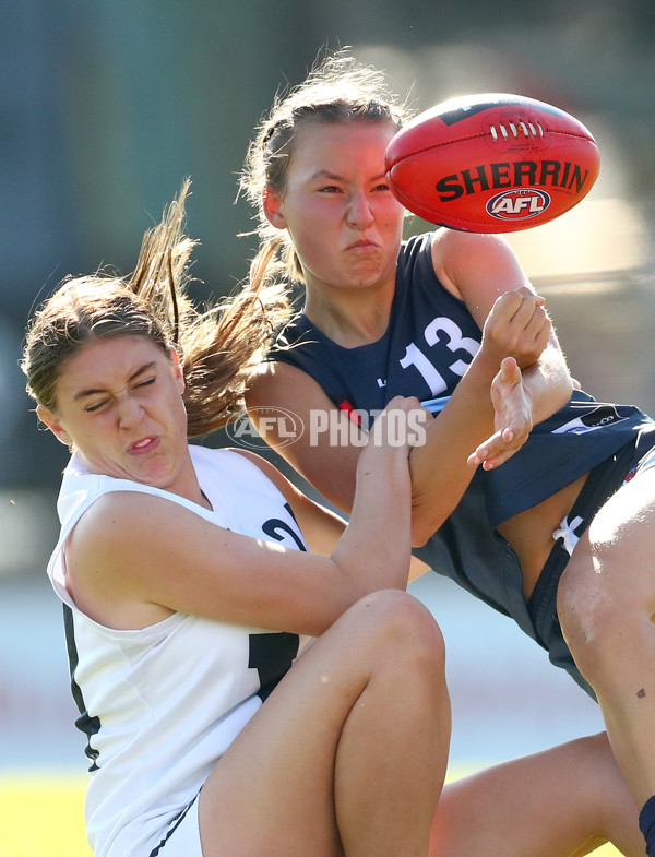 AFLW 2021 U17 Challenge - Vic Country v Vic Metro - 825811