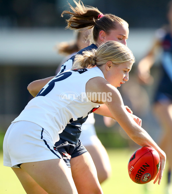 AFLW 2021 U17 Challenge - Vic Country v Vic Metro - 825800