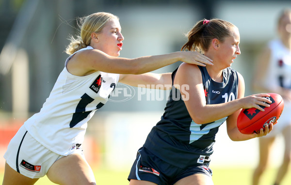 AFLW 2021 U17 Challenge - Vic Country v Vic Metro - 825797