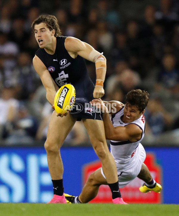 AFL 2021 Round 03 - Carlton v Fremantle - 827508