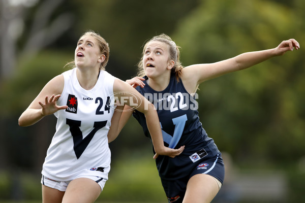 AFLW 2021 U17 Championships - Vic Country v Vic Metro - 832357