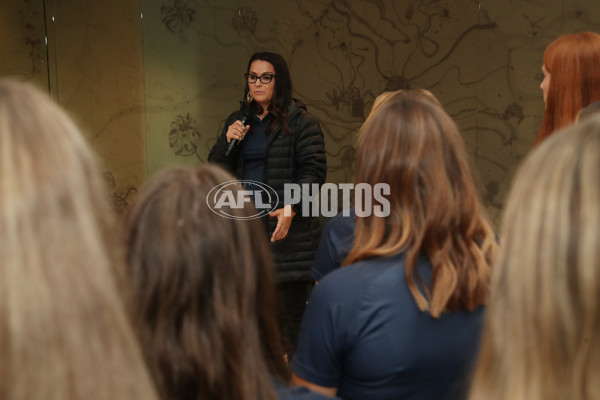AFLW 2022 Media - National Academy Jumper Presentation - 945612