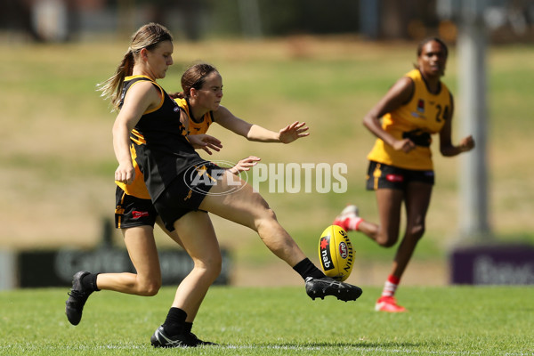 AFLW 2022 U16 Girls Championships - WA Black v WA Gold - 918199