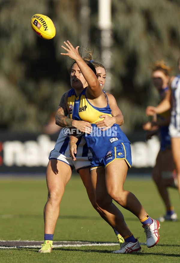 AFLW 2022 Round 10 - North Melbourne v West Coast - 918317