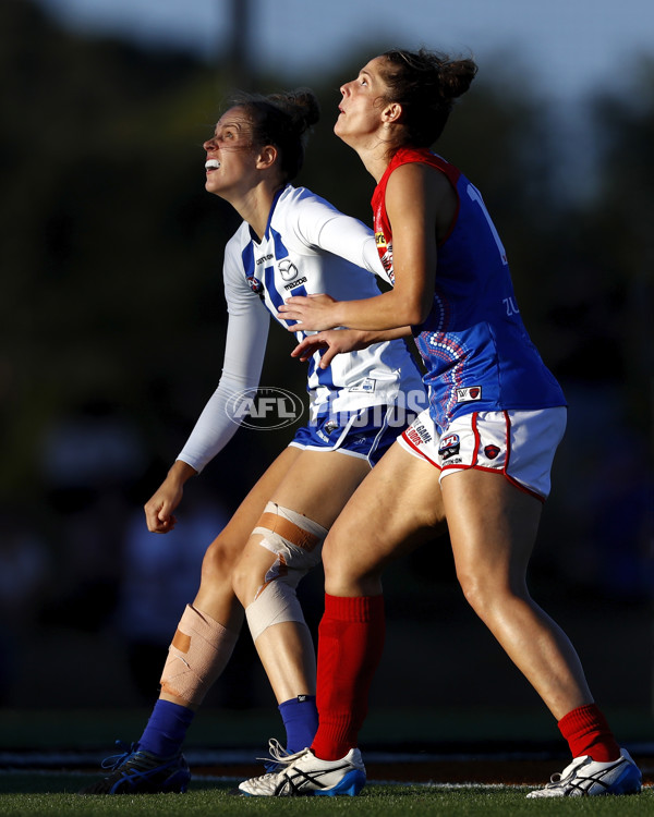AFLW 2022 Round 08 - Melbourne v North Melbourne - 913313