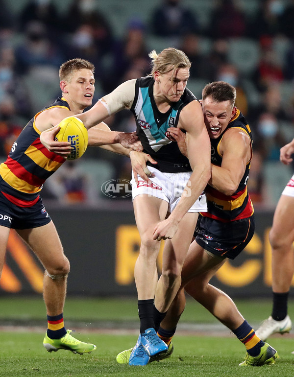 AFL 2021 Round 21 - Adelaide v Port Adelaide - 879872