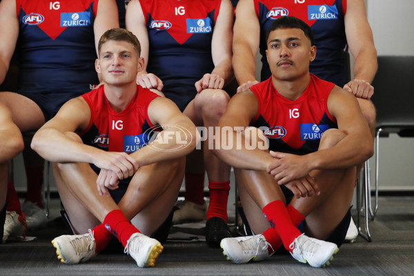 AFL 2023 Media - Melbourne Team Photo Day - 1030636