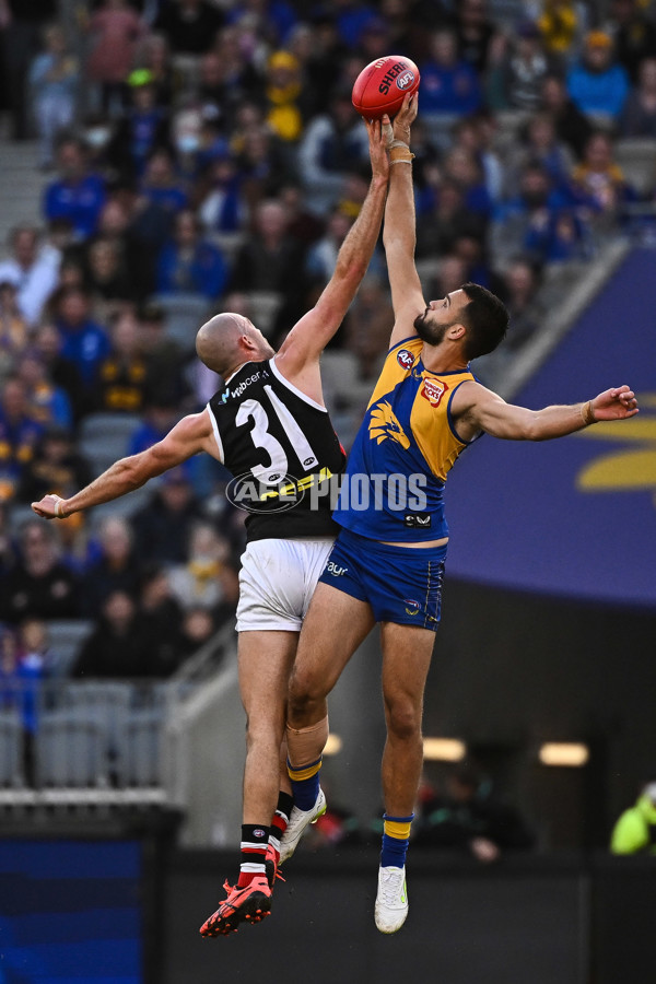 AFL 2022 Round 19 - West Coast v St Kilda - 980334