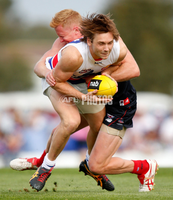 AFL 2015 NAB Challenge - Western Bulldogs v Melbourne - 361968