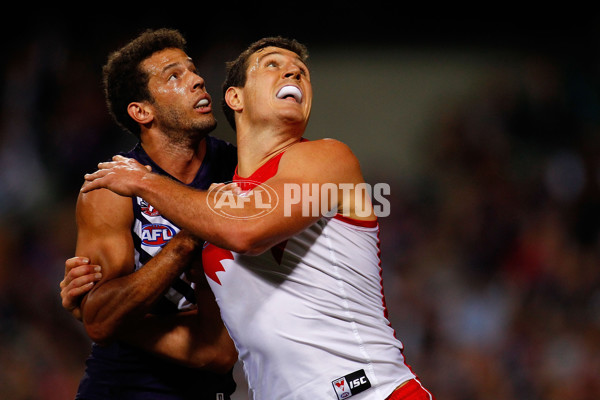 AFL 2015 Rd 04 - Fremantle v Sydney - 369259
