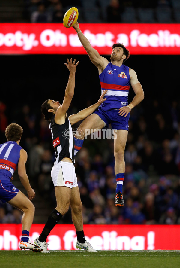 AFL 2015 Rd 17 - Western Bulldogs v Collingwood - 391387