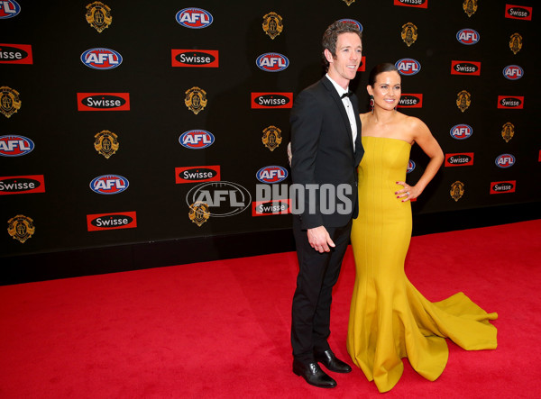 AFL 2015 Media - Brownlow Medal Red Carpet Arrivals - 406785