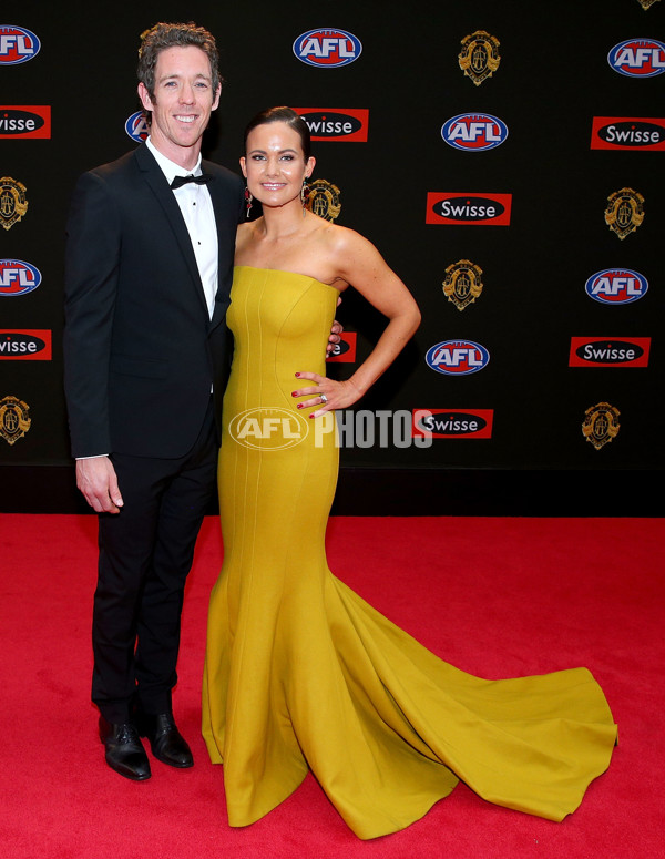 AFL 2015 Media - Brownlow Medal Red Carpet Arrivals - 406783