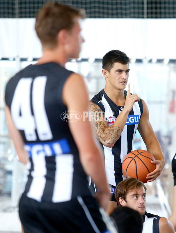 AFL 2014 Media - Collingwood Team Photo Day - 315630