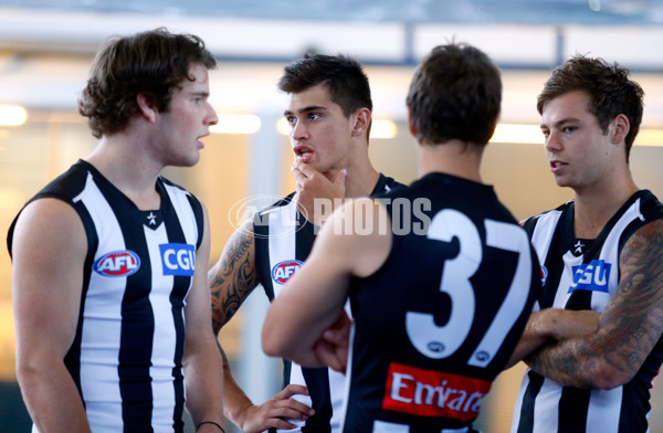 AFL 2014 Media - Collingwood Team Photo Day - 315654
