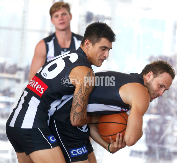 AFL 2014 Media - Collingwood Team Photo Day - 315633