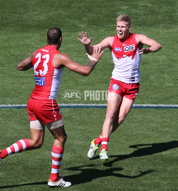 AFL 2014 Rd 03 - Adelaide v Sydney - 319905