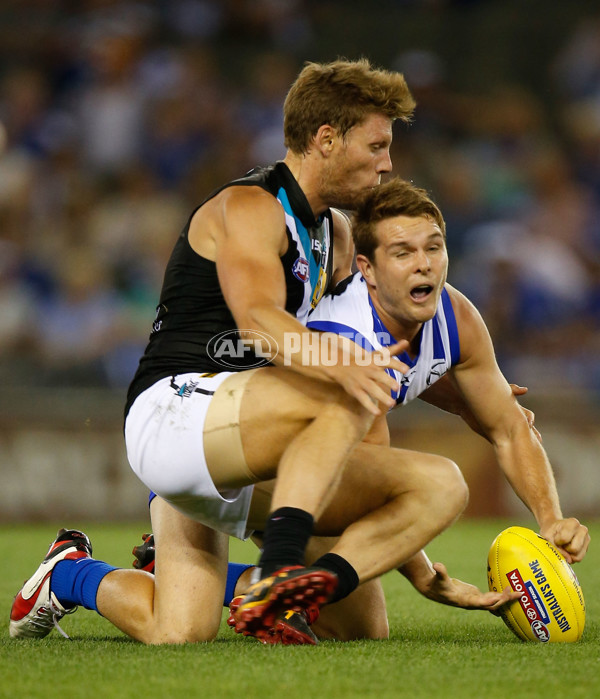 AFL 2014 Rd 03 - North Melbourne v Port Adelaide - 320767