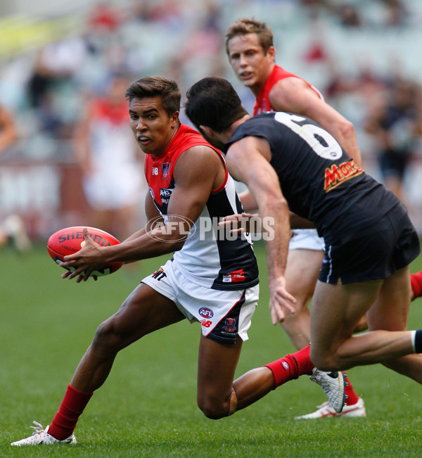 AFL 2014 Rd 04 - Carlton v Melbourne - 321504