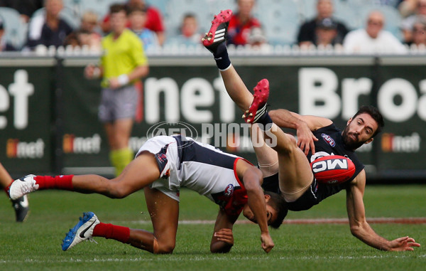AFL 2014 Rd 04 - Carlton v Melbourne - 321584