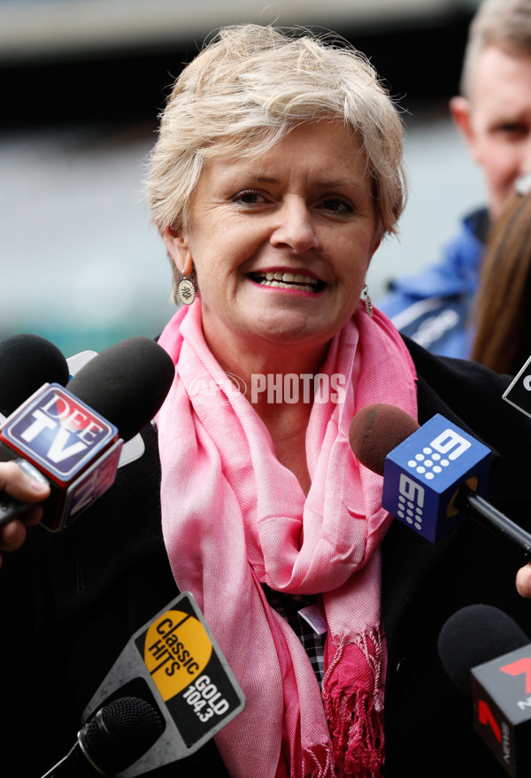 AFL 2014 Media - Field of Women Press Conference - 326350