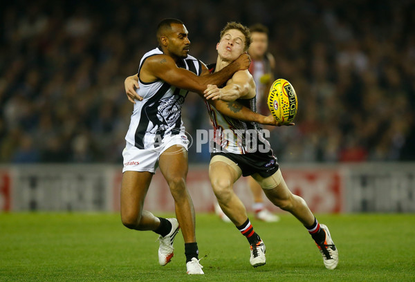 AFL 2014 Rd 11 - St Kilda v Collingwood - 329410
