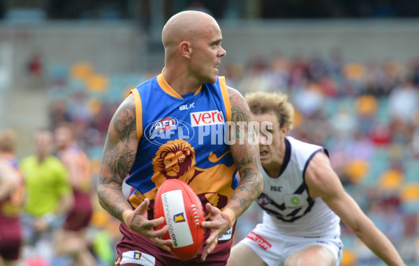 AFL 2014 Rd 22 - Brisbane v Fremantle - 345020