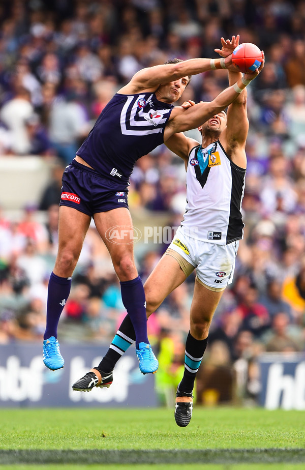 AFL 2014 Rd 23 - Fremantle v Port Adelaide - 345714