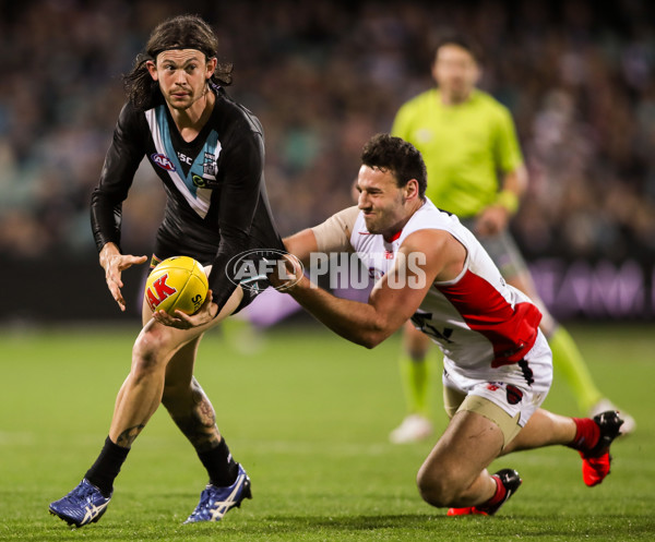 AFL 2016 Rd 21 - Port Adelaide v Melbourne - 462841