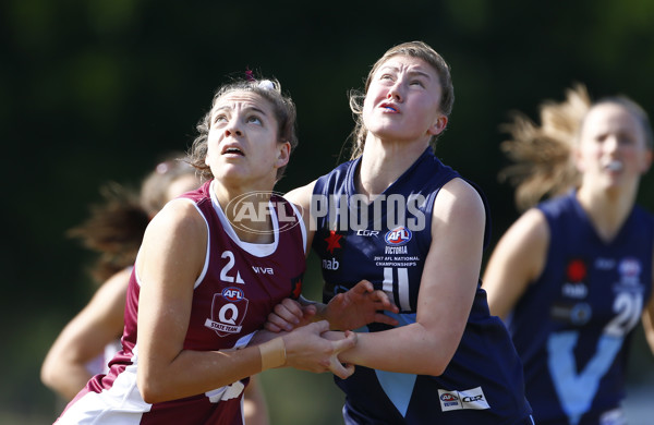 AFLW 2017 U18 Championships - Qld v Vic M - 530016