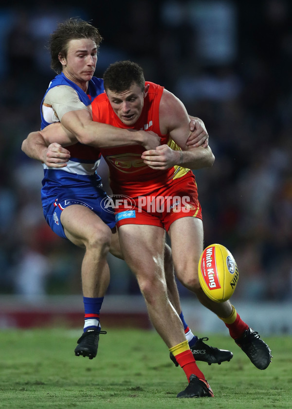 AFL 2017 Round 18 - Western Bulldogs v Gold Coast - 533117