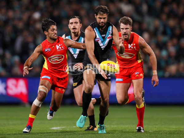 AFL 2017 Round 23 - Port Adelaide v Gold Coast - 545556
