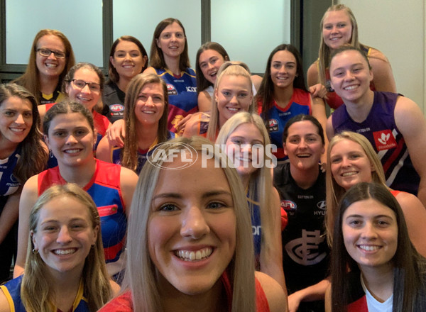 AFL 2019 Media - NAB AFLW Draft - 723173