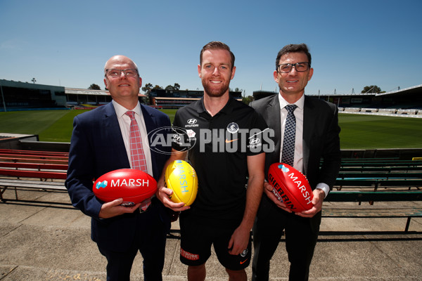 AFL 2019 Media - 2020 AFL Marsh Community Series Fixture Launch - 723510