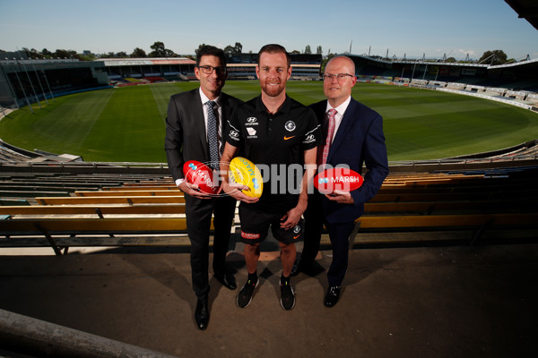 AFL 2019 Media - 2020 AFL Marsh Community Series Fixture Launch - 723512