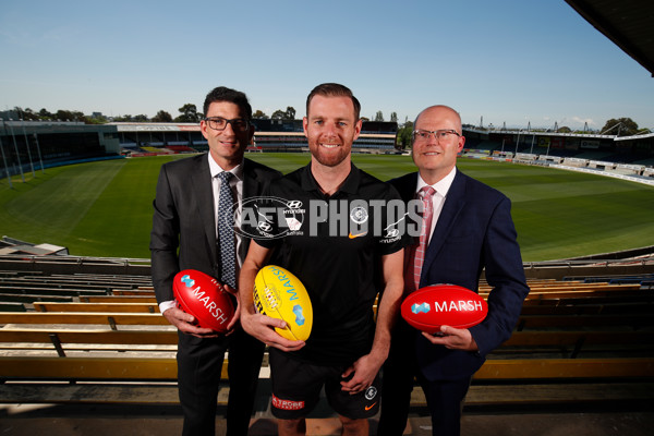 AFL 2019 Media - 2020 AFL Marsh Community Series Fixture Launch - 723509