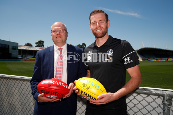 AFL 2019 Media - 2020 AFL Marsh Community Series Fixture Launch - 723518