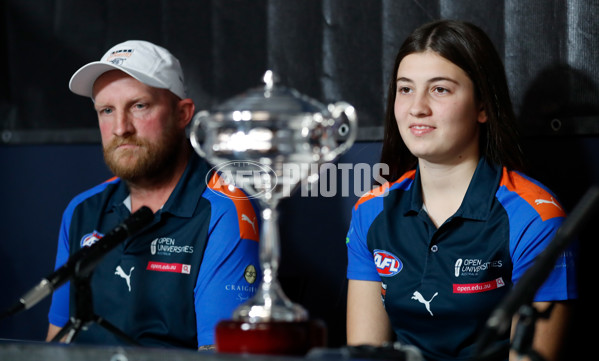 AFL 2019 Media - NAB League Girls GF Press Conference - 676773