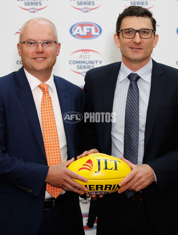 AFL 2017 Media - 2018 JLT Community Series Fixture Launch - 559776