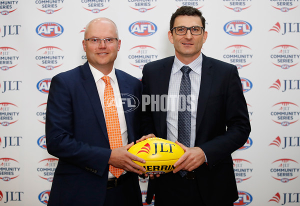 AFL 2017 Media - 2018 JLT Community Series Fixture Launch - 559775