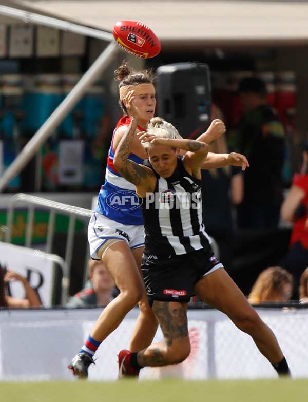 AFLW 2018 Rd 05 - Collingwood v Western Bulldogs - 572457