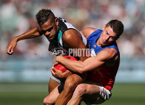 AFL 2018 Round 03 - Port Adelaide v Brisbane - 580755